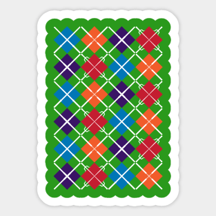 TMNT Argyle Sticker